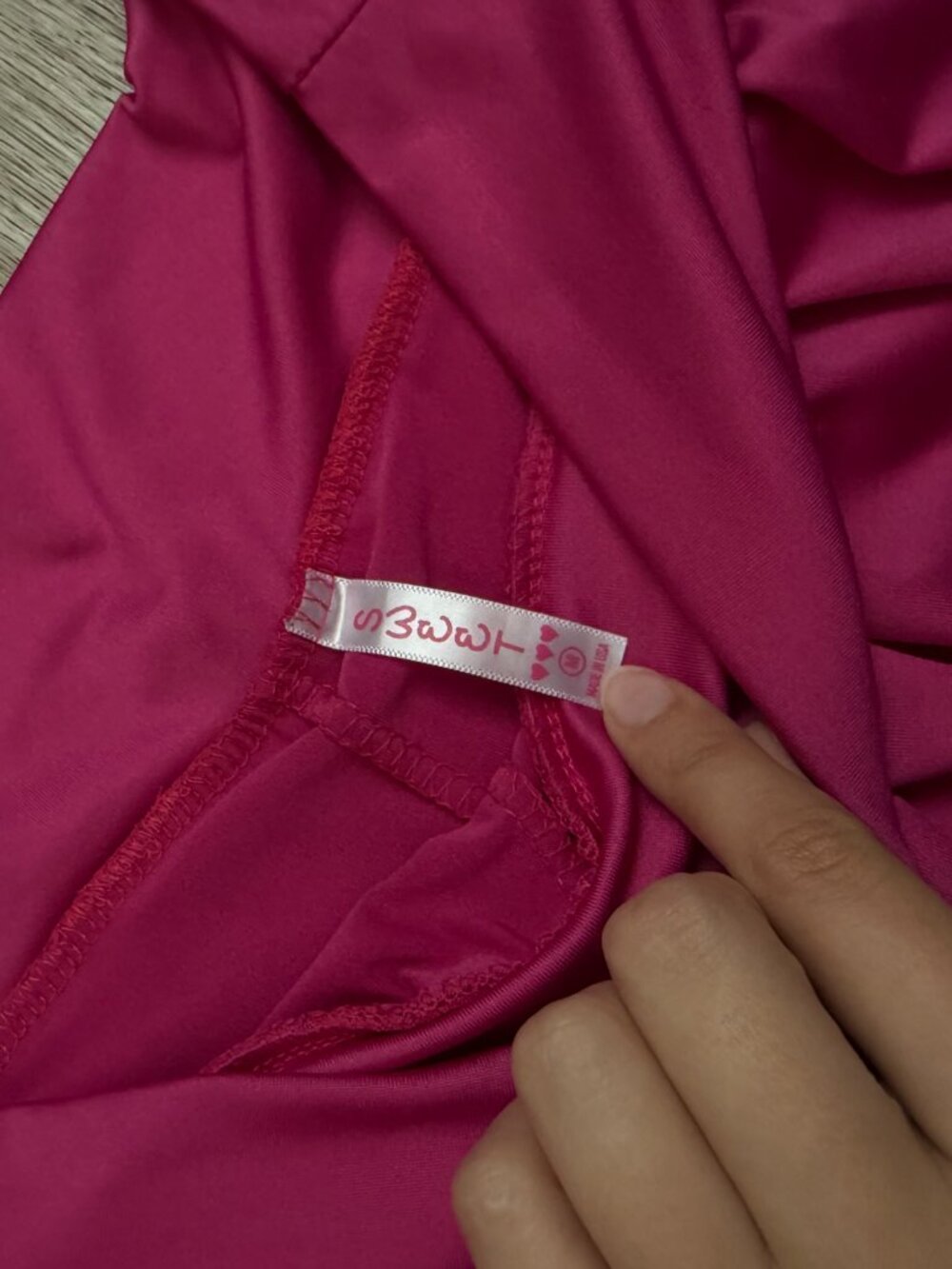 Pink Flowy Shorts - Picture 3 of 4